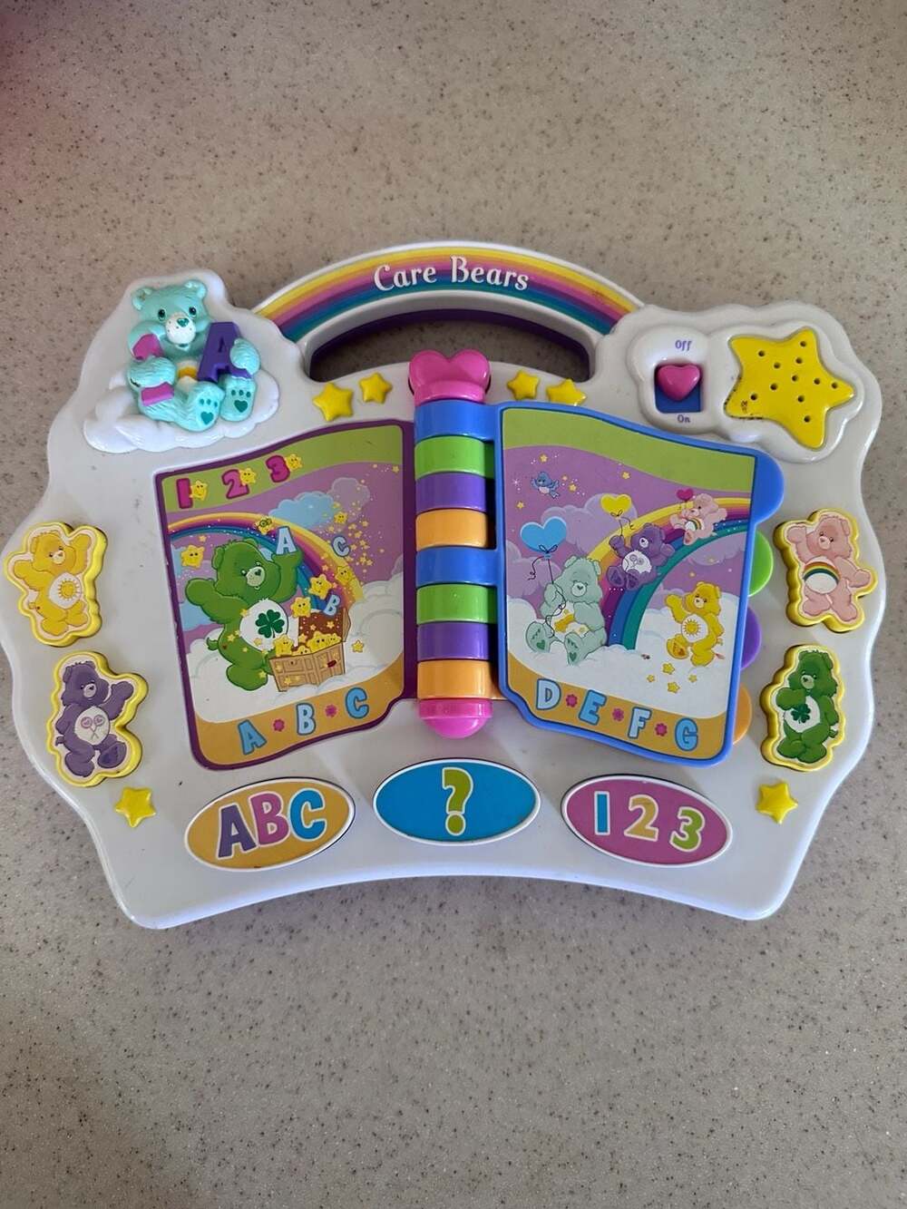 2004 Care Bears Play Along Interactive Learning Toy